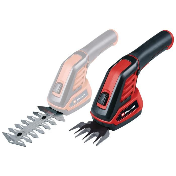 Einhell GC CG 3 670 Li WT sans fil Cisaille à gazon Sculpte haie sans manche avec kit cisaille à gazon + sculpte hai