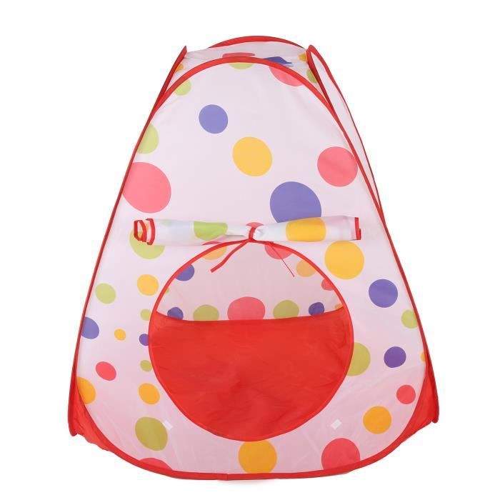 Tente De Jeu Pour Enfants – Checkered Cottage 120x105x128 Cm – Un Château De Princesse Ou Une Cabane D'aventurier !