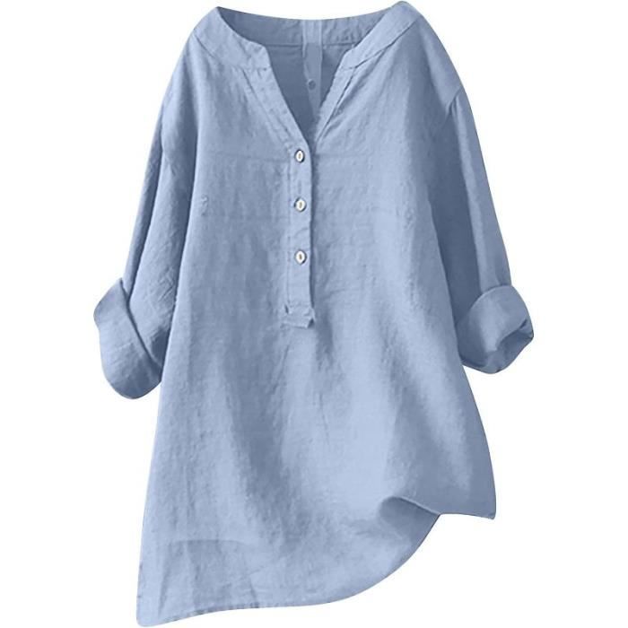 Chemise Femme Chic Et Élégant Manche Courte