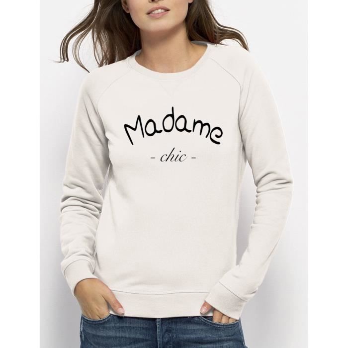 sweat shirt femme chic