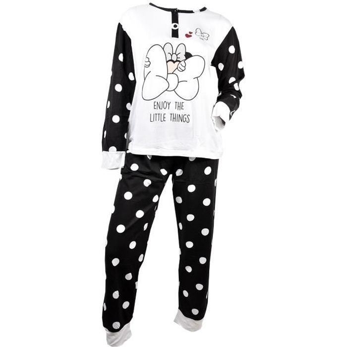 Pyjama Femme fantaisie HUMORISTIQUE 2851 BLANC 2851 blanc Cdiscount Pret a Porter