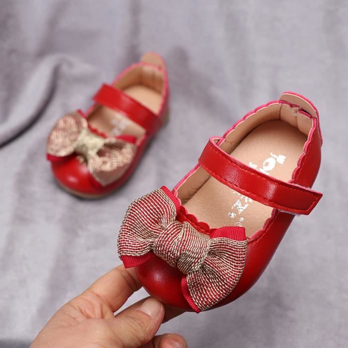 Mode Été Enfants Filles Sandales Doux Noeud Lovely princess Flats Chaussures 