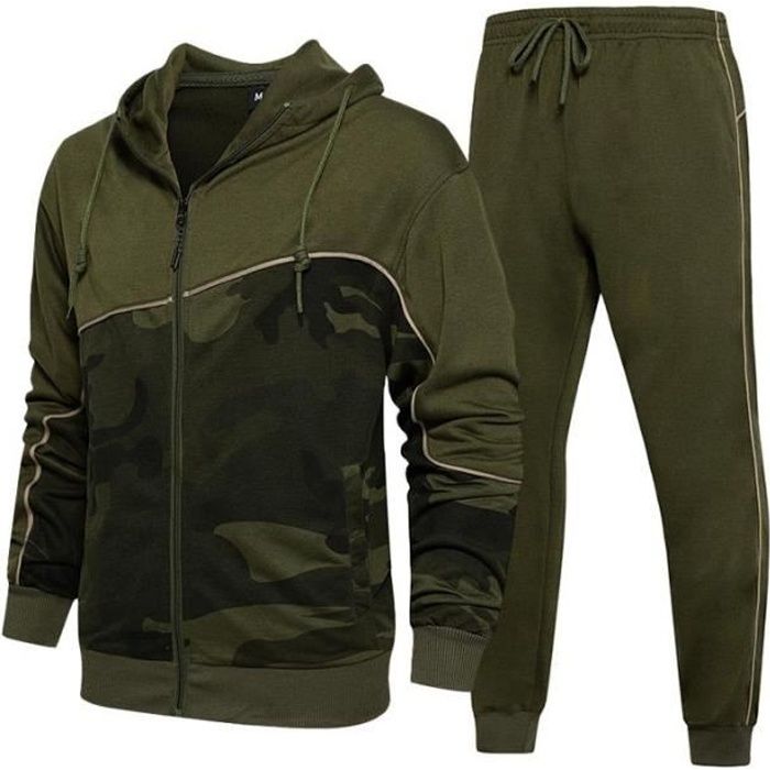 Surv tement Homme Ensemble Sweat Capuche et Pantalon de Jogging