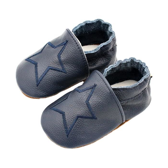 Chaussures Premier Pas Discoball - Baskets Bébé Garçon/Fille En Cuir Synthétique Antidérapant
