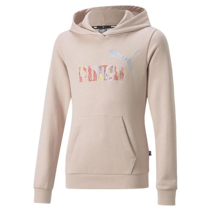 Sweatshirt à capuche avec logo fille Puma Ess+ Bloom Tr - rose Rose ...