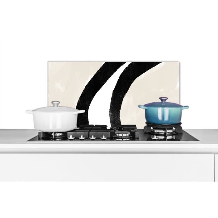 Fond de Hotte - MUCHOWOW - Abstrait Ligne Design Pastel - Aluminium ...