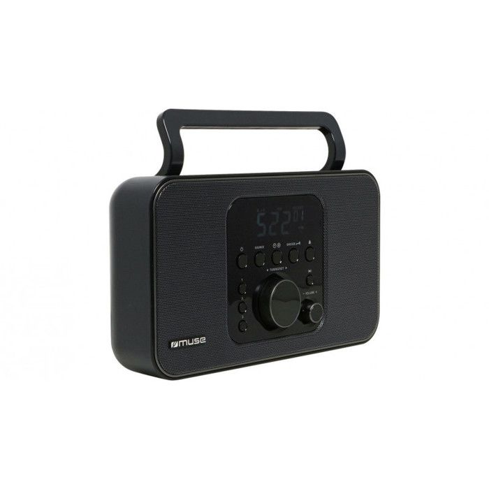 Radio portable - MUSE - M091R - Syntoniseur de radio numérique - FM/MW - Batterie 4 x type D