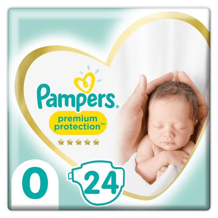 PAMPERS Premium Protection - Couches New born T 0 - 24 couches