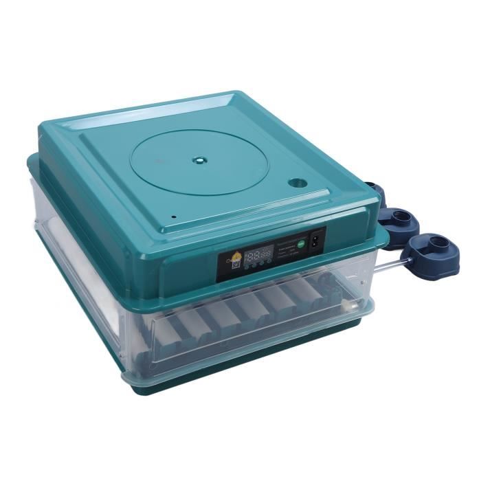 Comparer les prix de SALUTUYA Incubateur Automatique LED Vert Intelligent pour Couveuse d'Oeufs, Détachable