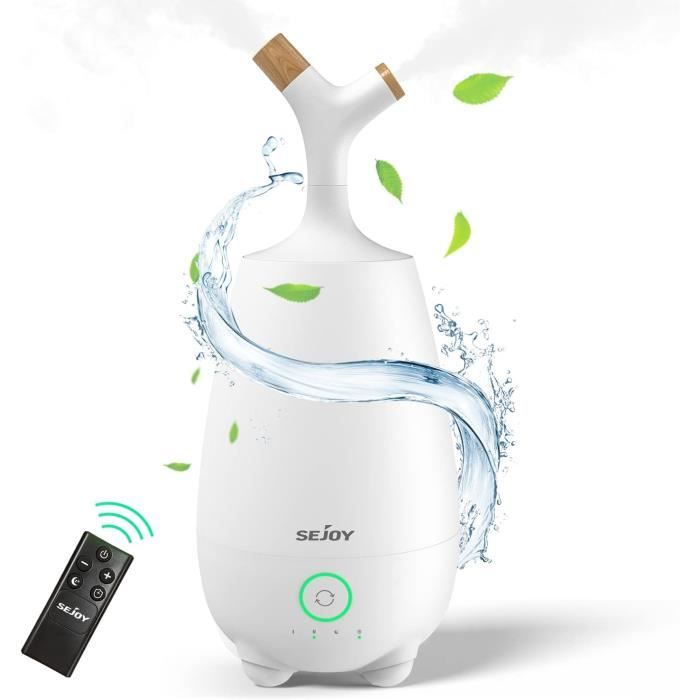 CLEVAST Humidificateur 3L Ultrasonique - Contrôle APP, Alexa, Minuterie - Pour Chambre Et Bébé