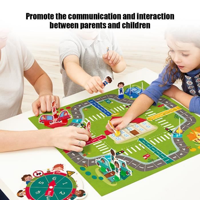 Shipenophy Échecs en avion Jeu de société pour enfants, avion, échecs volants, jouets éducatifs