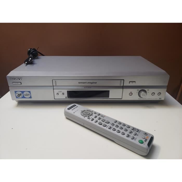 MAGNETOSCOPE SONY SLV-SE640 6 TETES HiFi Stereo Lecteur ENREGISTREUR K7  Cassette Video VHS VCR + TELECOMMANDE - Cdiscount TV Son Photo