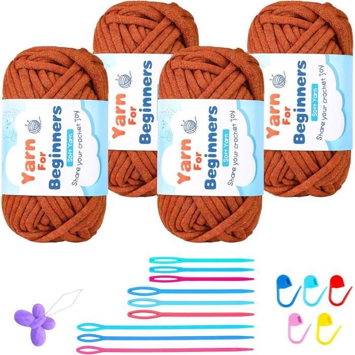 Uposao 100g De Laine Bobbel Dégradé Couleur, 100% Coton Laine De Coton Multicolore Cake Yarn Gaze De Coton Chaude DIY Fil Arc-en-Ciel Pour Tricot Ou Crochet