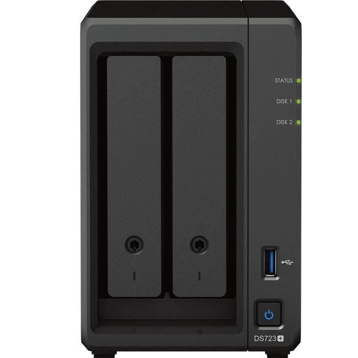 SYNOLOGY Serveur NAS 2 baies – DS723+