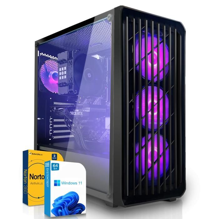 PC Gamer - AMD Ryzen 5 3600 - Nvidia GeForce RTX 3060 8Go - 16Go RAM ...