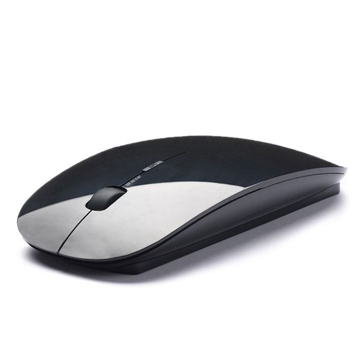 Souris sans fil blanche compatible tout ordinateur - Cdiscount