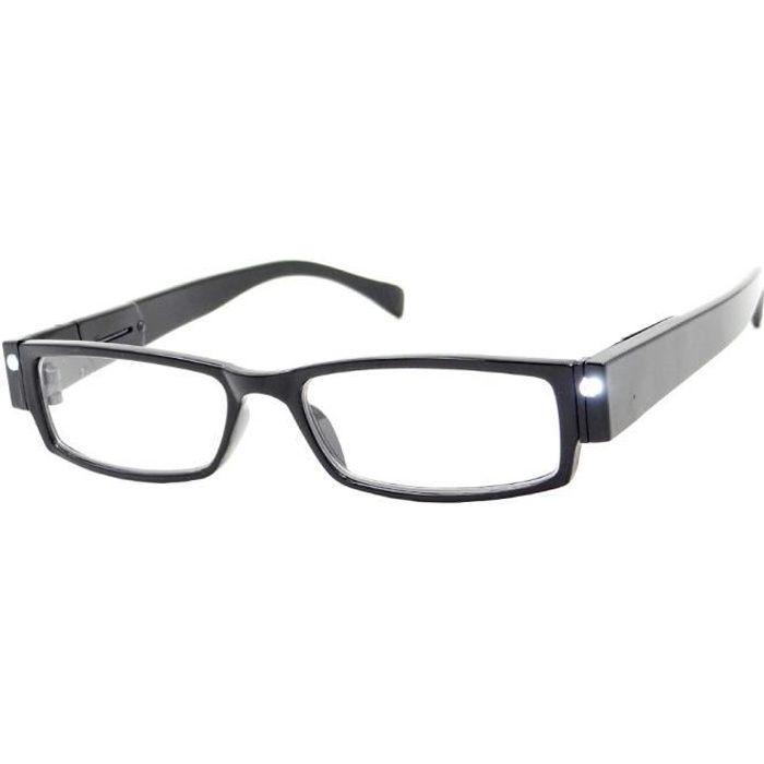 Lunettes loupe +3 AUTONOMIE ET BIEN ÊTRE TMI 5444 - Eclairante par LED - 15 x 3 x 4cm