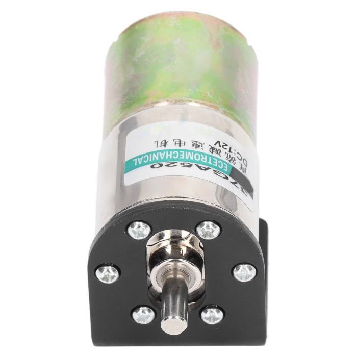 Moteur D'engrenage à Vis Sans Fin 12V DC, 63MM, 80W, Angle Droit, Faible Vitesse