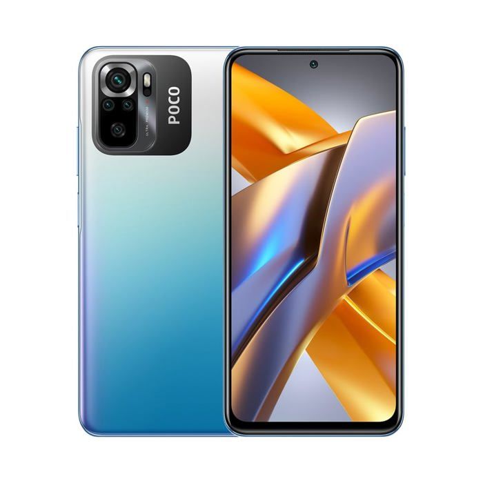 Smartphone - XIAOMI - POCO M5s - 4 Go RAM - 64 Go ROM - Bleu