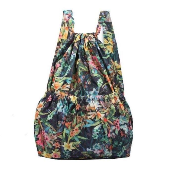 Sac à Dos en Relief Sac à BandoulièRe de Voyage Motif de Fleurs Sac à Dos RéTro Femme Sac à Dos