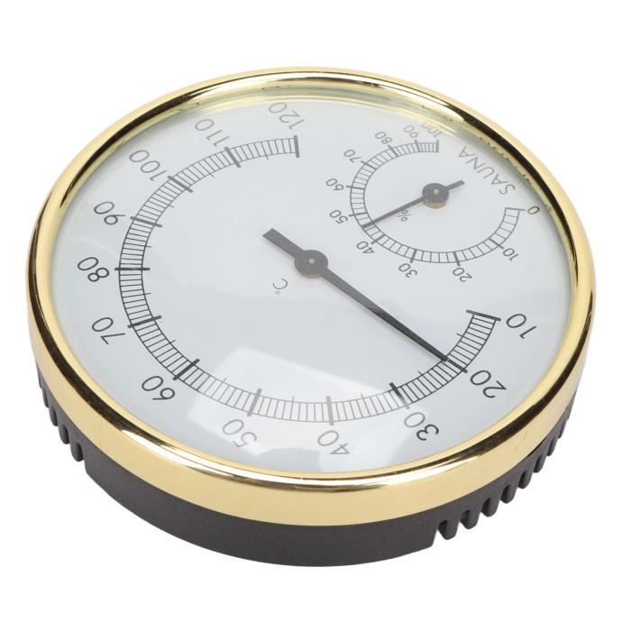 V-A130-BTH - VION - Baromètre HI-SENS Thermo/Hygro intégré inox Diam: 150 mm