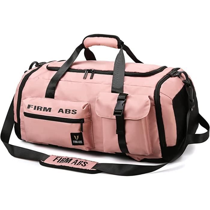 Sac de sport homme et femme, sac de voyage 65 litres, grand sac de