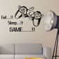 Manger Sommeil Jeu Stickers Muraux Garcons Chambre Lettre Diy Enfants Chambres Decoration Art Achat Vente Stickers Cdiscount