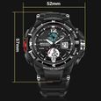 2017 Sport Montre homme Horloge Homme Top Homme Marque Montres de Luxe militaire numérique et Quartz-Watch relogio masculinoSS0718A1-1