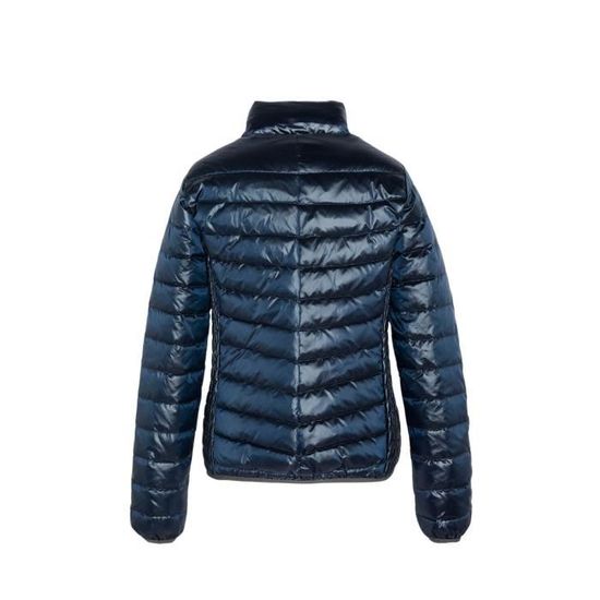 Doudoune poids plume femme Schott Ref 58650 Ocean Bleu