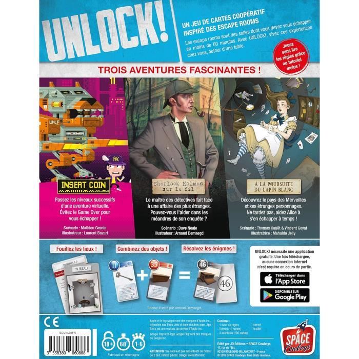 Unlock! - Mythic Adventures - Unbox Now - 1 à 6 joueurs Unlock! - Mythic Adventures - Unbox Now - 1 à 6 joueurs