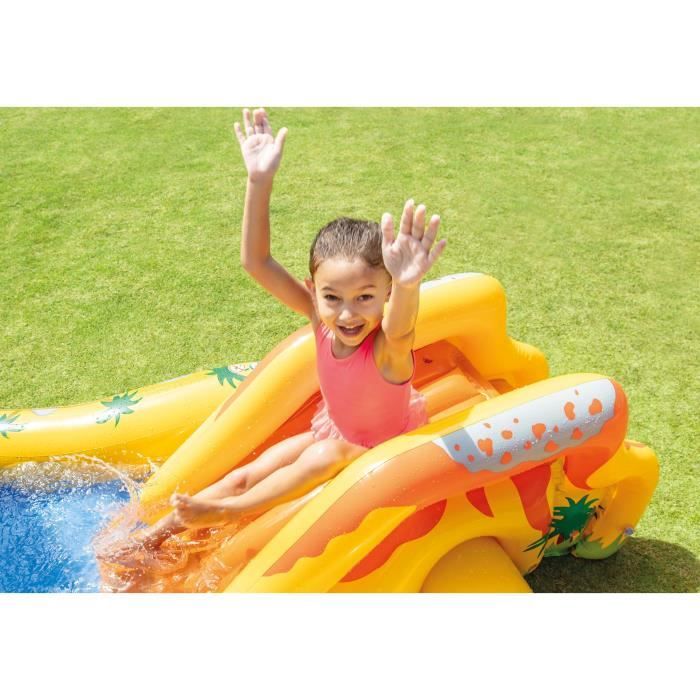 Aire de Jeux Sea Paradise - INTEX - Ovale - PVC - Fontaine-palmier Aire de Jeux Sea Paradise - INTEX - Ovale - PVC - Fontaine-palmier
