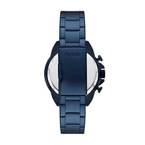 Fossil montre sales homme bleu
