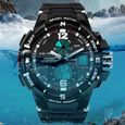 2017 Sport Montre homme Horloge Homme Top Homme Marque Montres de Luxe militaire numérique et Quartz-Watch relogio masculinoSS0718A1-2