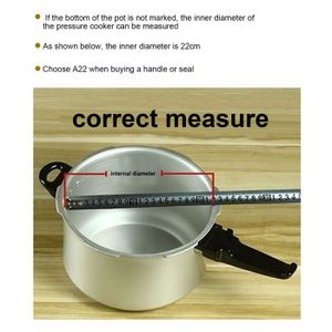 Joint Silicone Durable RYELDOM Vanne D'exercice Pour Autocuiseur