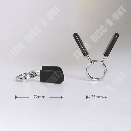 LOT DE 2 Colliers De Serrage Pour Haltères : Colliers Pour