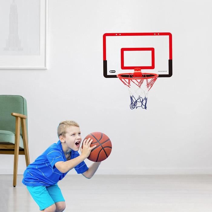 Mini panier de basket-ball pour enfants, support de cadre de planche  lumineuse, panier de levage