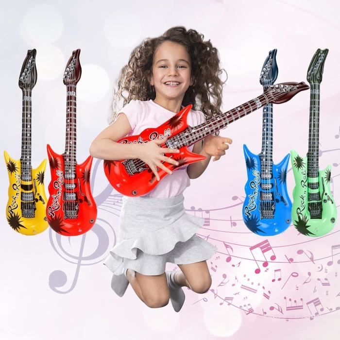 Ballon Instrument Musique Ballon Fluo Instuments De Musique Gonflables Pou Guitae, Saxophone Instrument Gonflable Pour Photomaton