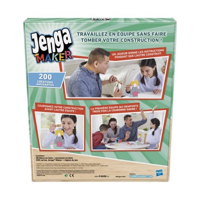 JENGA - Bridge - blocs à empiler - Jeu pour enfants - à partir de 8 ans -  Cdiscount Jeux - Jouets