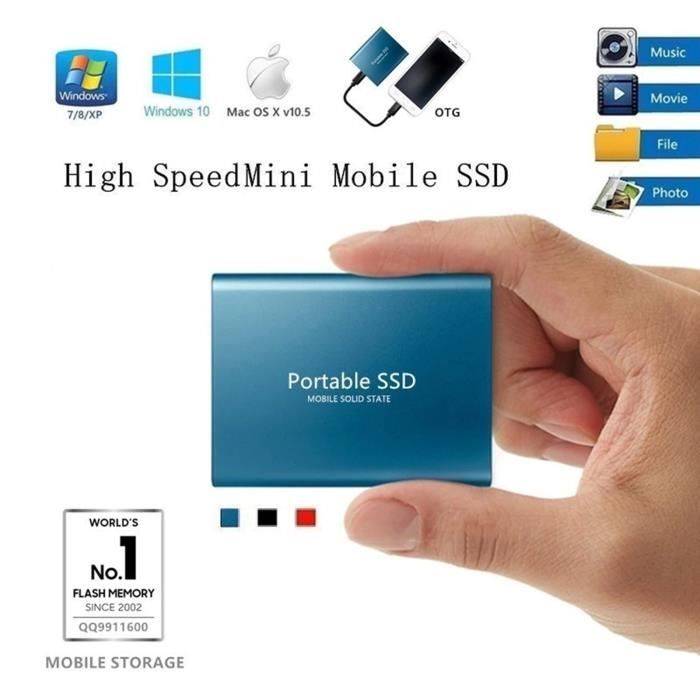 Disque dur mobile SSD 4 To 16 To 25 To 30 To SSD Mobile Haute