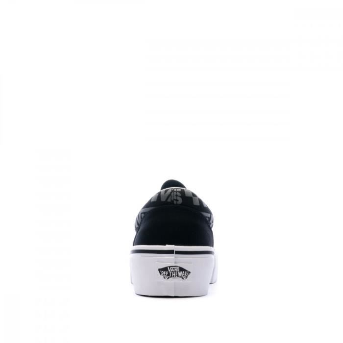 Vans noir plateforme 2025 femme