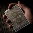 Theory11 "ARTISANS - LUXURY EDITION BOX SET" - Coffret de 4 jeux de 55 cartes toilées plastifiées - format poker-3
