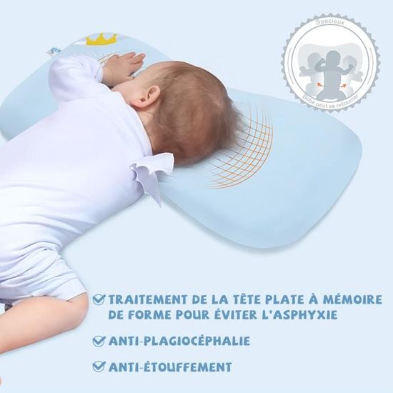 Coussin Bebe Tete Plate Oreiller Cale Tete Pour Bebe Memoire De Forme Avec 2 Housses Cdiscount Maison Coussin Bebe Tete Plate Oreiller Cale Tete Pour Bebe Memoire De Forme Avec 2 Housses Cdiscount Maison
