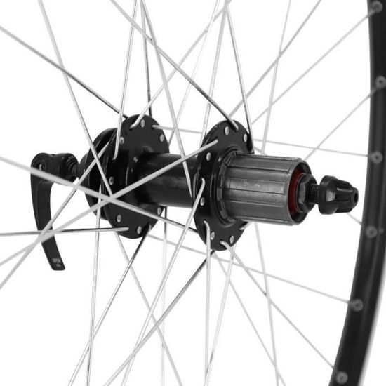 Roue Arrière VTC 700x35 Alu - Moyeu Shimano RM30 - Cassette 9/8v