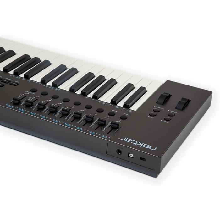 Contrôleurs MIDI pour home studio Nektar Impact LX49+ Clavier Contrôleur  Midi USB avec intégration DAW 94745