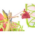 Bateau fleuri magique de Sera, coffret de jeu de 40 pièces avec figurine de licorne, elfe et coffre au trésor, jouet pour enfants-4