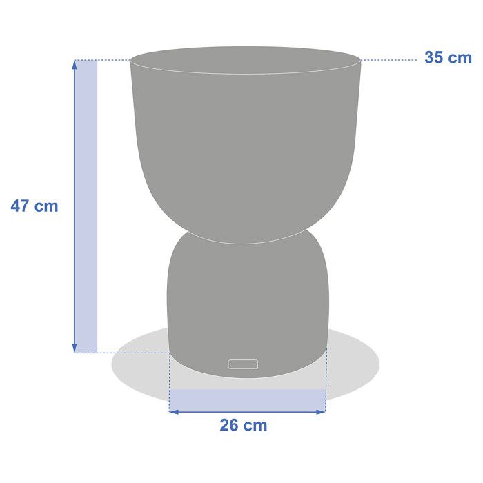 Table d'appoint de jardin 