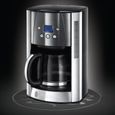Cafetière filtre Luna 1.8L Inox, 12 tasses, programmable, auto-nettoyante - Russell Hobbs-8