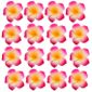Bouquet Fête De Mariage 100x Frangipanier Plumeria Hawaïen Mousse Tête De Fleur Rose Rouge