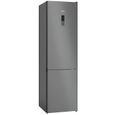 SIEMENS Réfrigérateur congélateur bas KG39NXXDF, iQ300,203x60, Acier inox noir, No Frost-0