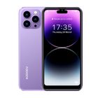 AODOEU Téléphones Portables Débloqués 4G, Écran 6.3", 32Go ROM,4Go RAM,4850mAh Batterie, 8MP+5MP Caméra, Face ID/Dual SIM/WiFi/GPS -Violet